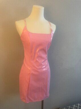 PrettyLittleThing Baby Pink Mini Dress NWT Size 4